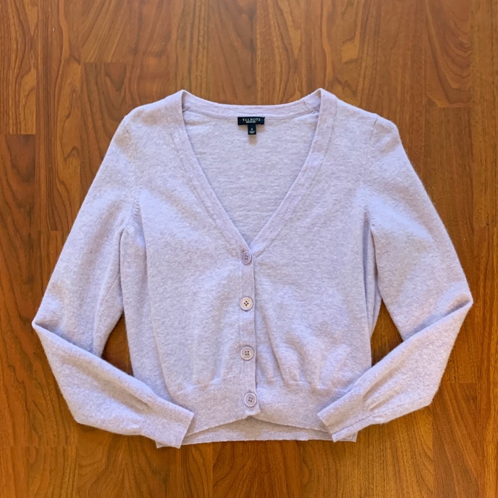Vintage Talbots Wool Blend Cardigan